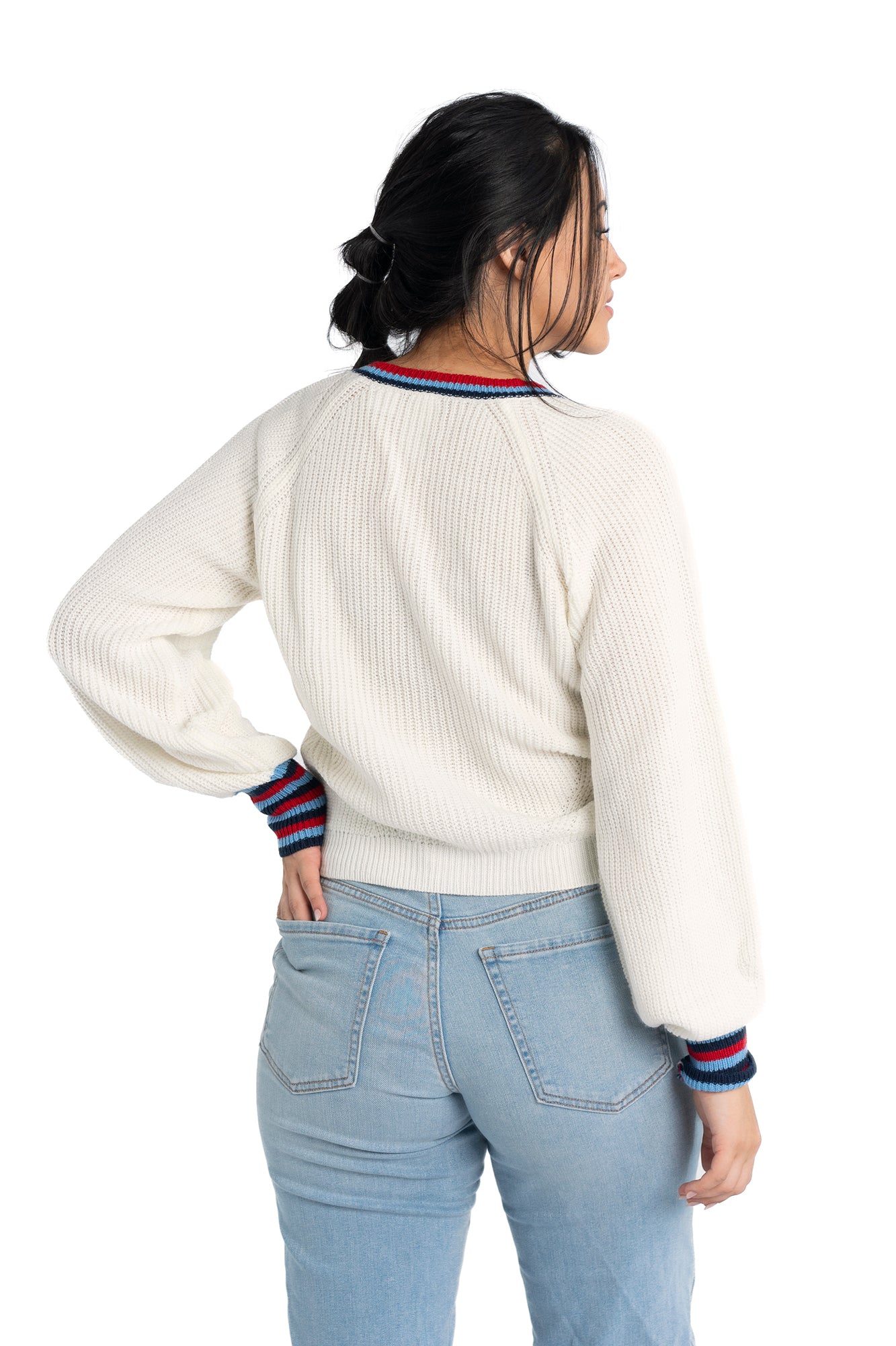 新品同様▫️38  KNIT CARDIGAN "SAINT-LOUIS" Buy Ecru Crochet Tie Cardigan from Next USA
