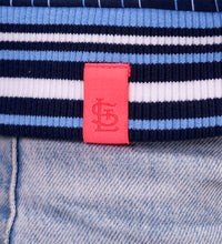 GENNI STRIPED BOMBER JACKET - St. Louis Cardinals