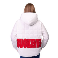 GWYN LIGHTWEIGHT PULLOVER PUFFER JACKET - The Ohio State Univ. Buckeyes