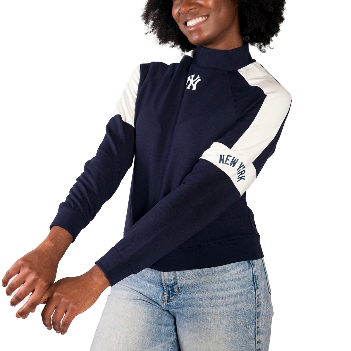 MONICA MOCK NECK - New York Yankees