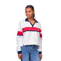 MACY OVERSIZED CENTER STRIPE POLO - Philadelphia Phillies
