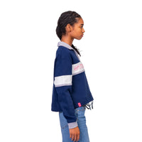 MACY OVERSIZED CENTER STRIPE POLO - St. Louis CITY SC