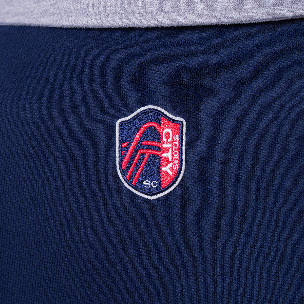 MACY OVERSIZED CENTER STRIPE POLO - St. Louis CITY SC