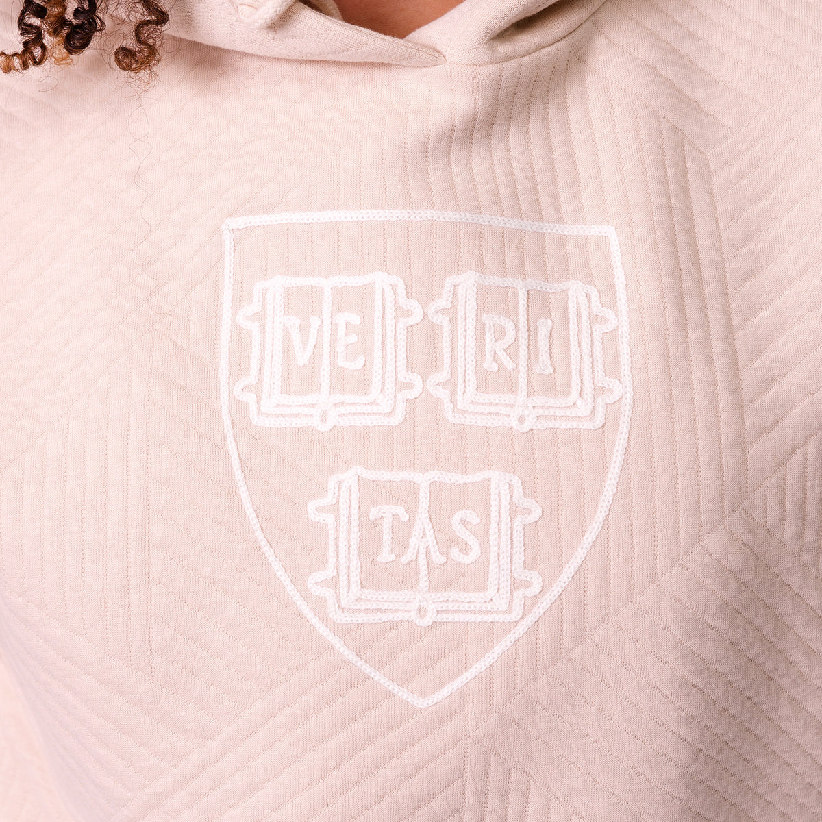 MARGOT CHENILLE QUILTED HOODIE - Harvard University