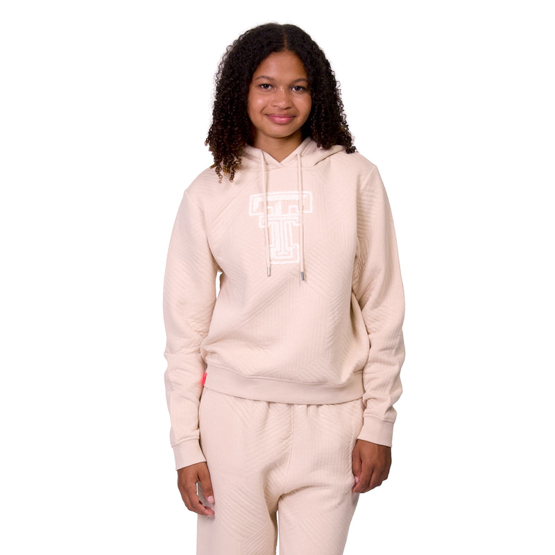 MARGOT CHENILLE QUILTED HOODIE - Texas Tech Univ. Red Raiders