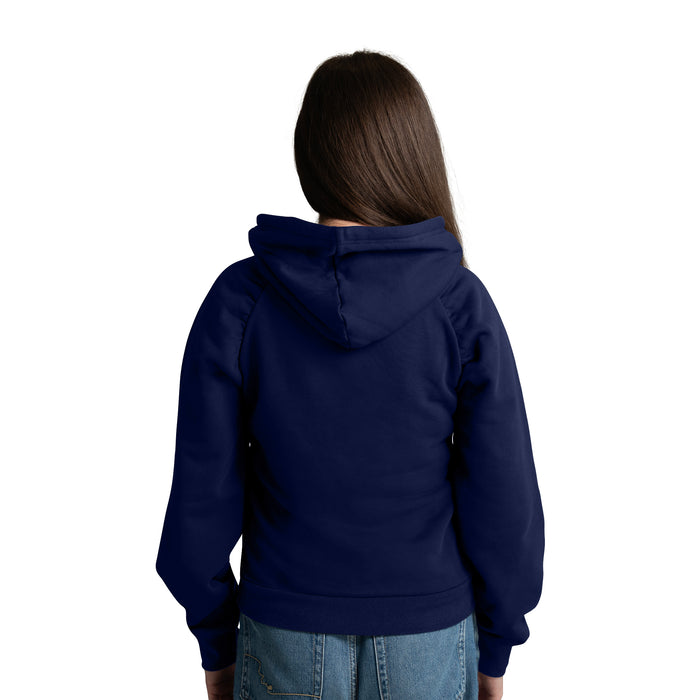 MAXINE ROUCHED FLEECE HOODIE - AUBURN UNIV. TIGERS