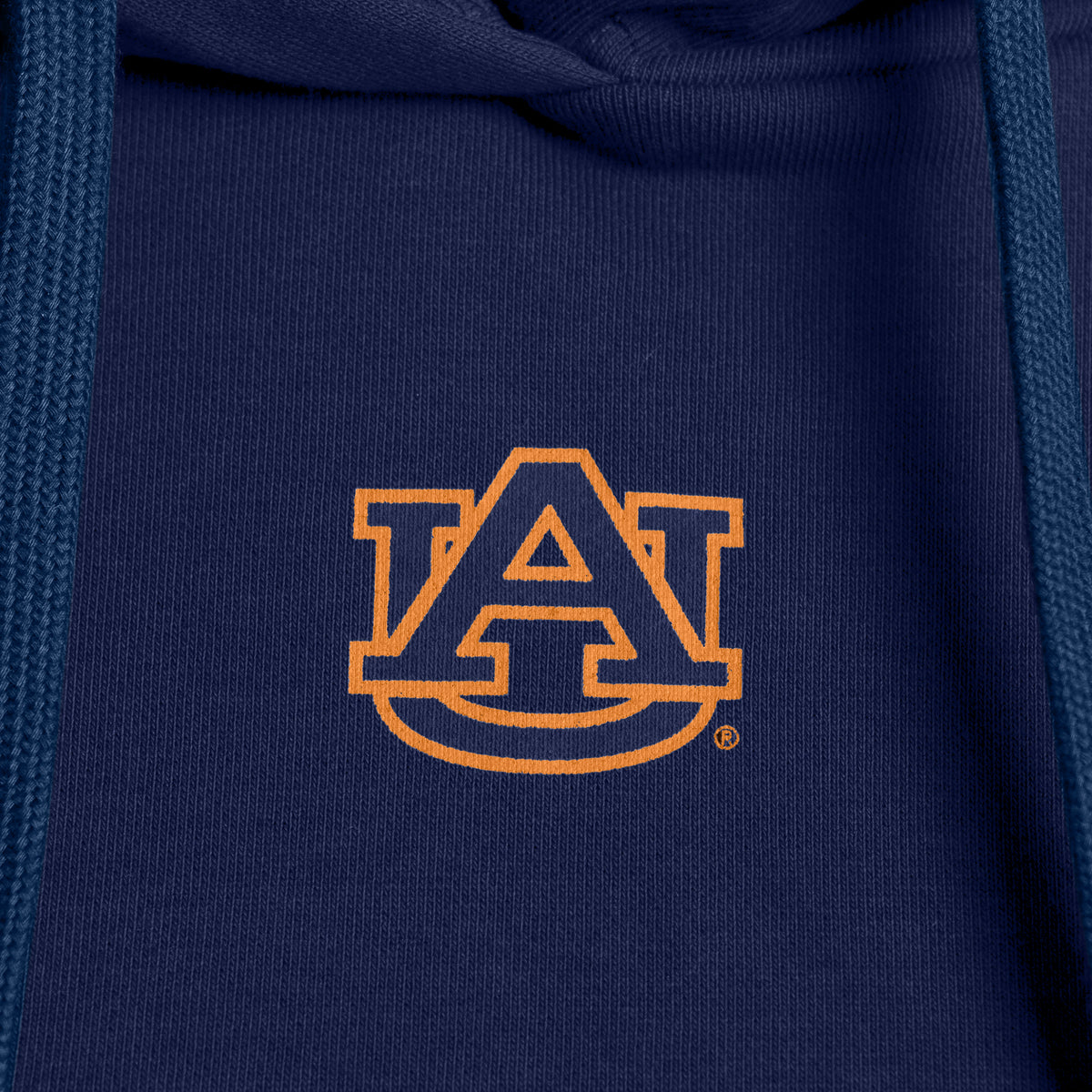 MAXINE ROUCHED FLEECE HOODIE - AUBURN UNIV. TIGERS