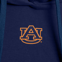 MAXINE ROUCHED FLEECE HOODIE - AUBURN UNIV. TIGERS