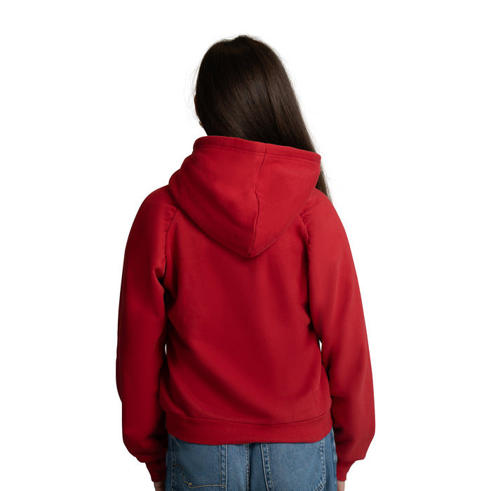 MAXINE ROUCHED FLEECE HOODIE - Univ. of Alabama Crimson Tide
