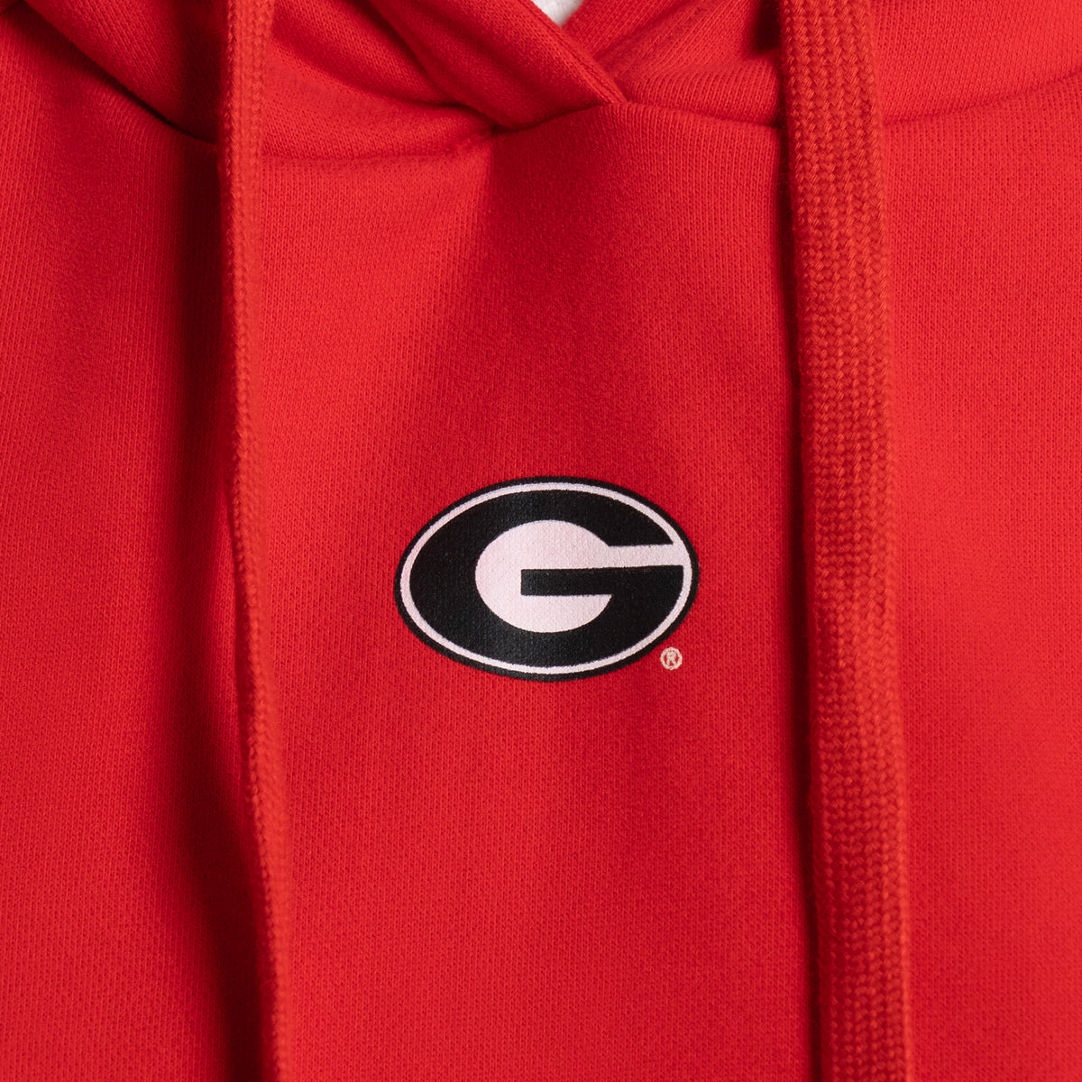 MAXINE ROUCHED FLEECE HOODIE - Univ. of Georgia Bulldogs