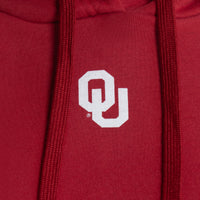 MAXINE ROUCHED FLEECE HOODIE - Univ. of Oklahoma Sooners