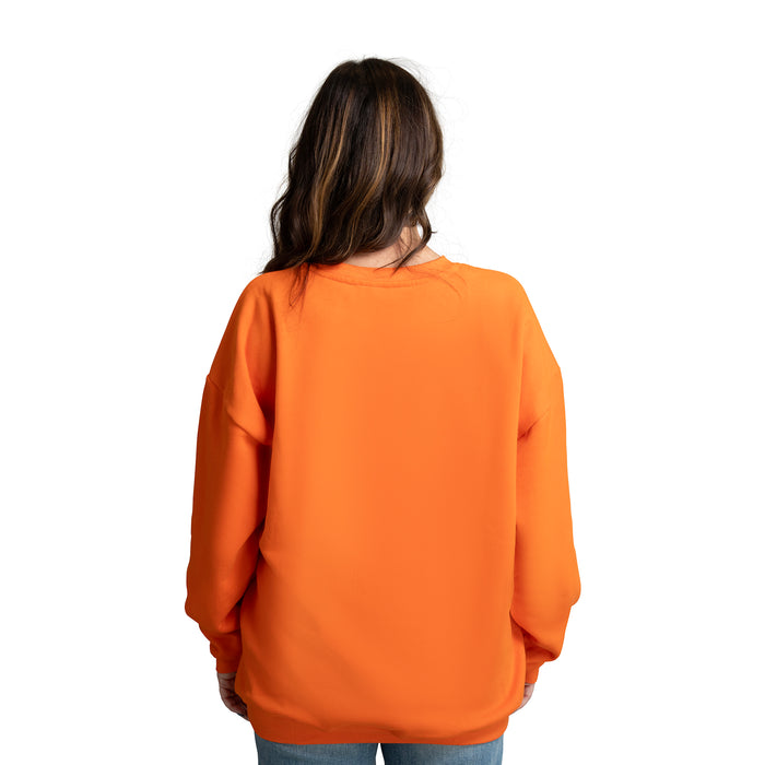 MIRANDA OVERSIZED FLEECE CREW - Clemson Univ. Tigers