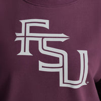 MIRANDA OVERSIZED FLEECE CREW - Florida State Seminoles