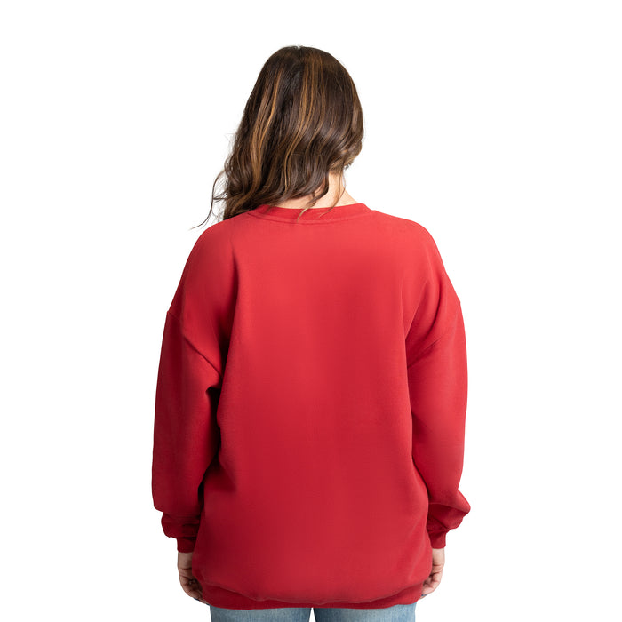 MIRANDA OVERSIZED FLEECE CREW - Univ. of Alabama Crimson Tide