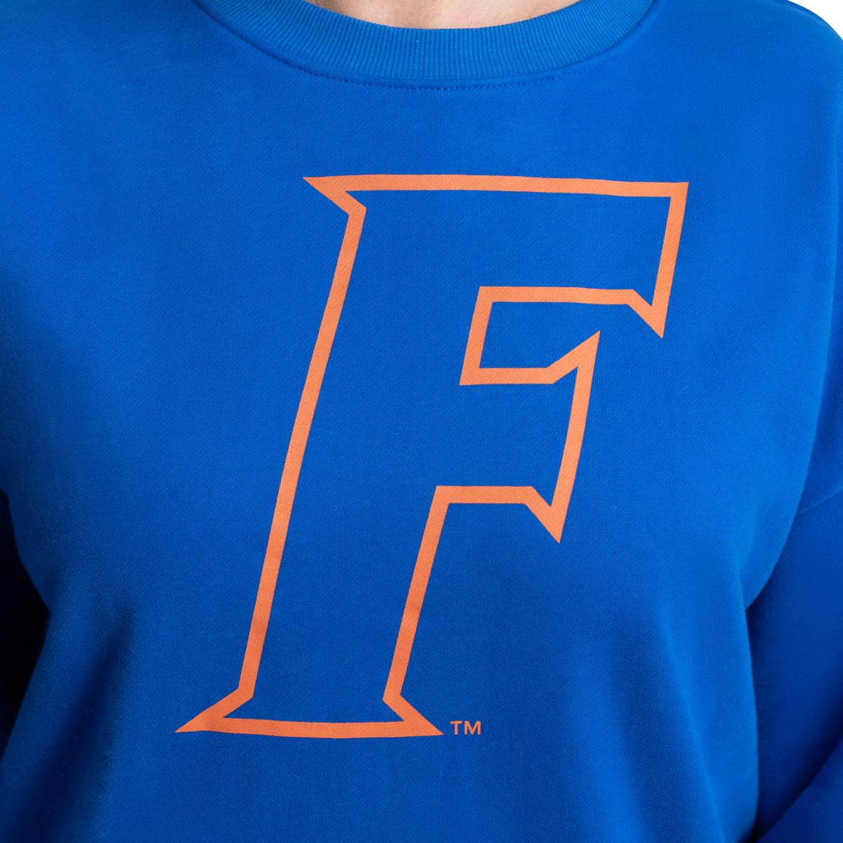 MIRANDA OVERSIZED FLEECE CREW - Univ. of Florida Gators