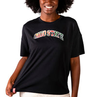 NAYA FLORAL LOGO TEE - The Ohio State Univ. Buckeyes