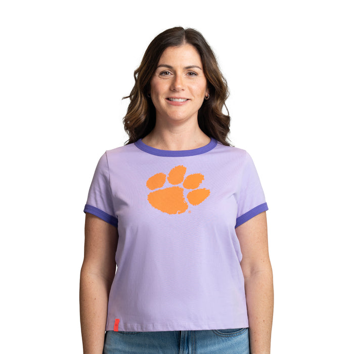NORA RINGER TEE - Clemson Univ. Tigers