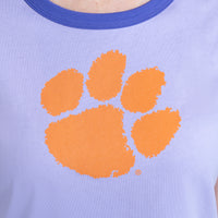 NORA RINGER TEE - Clemson Univ. Tigers