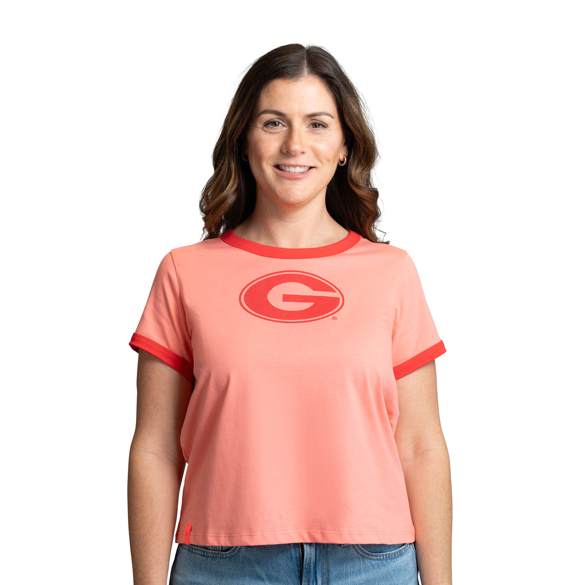 NORA RINGER TEE - Univ. of Georgia Bulldogs