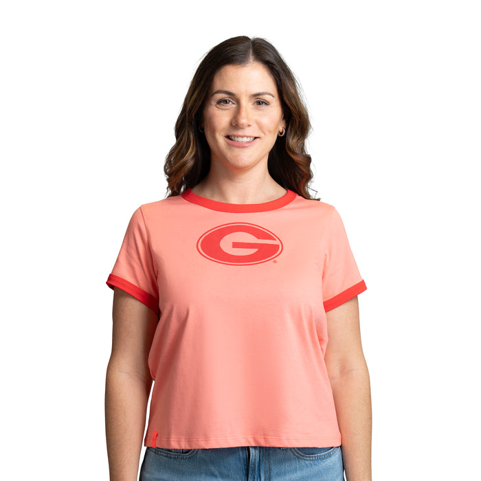 NORA RINGER TEE - Univ. of Georgia Bulldogs