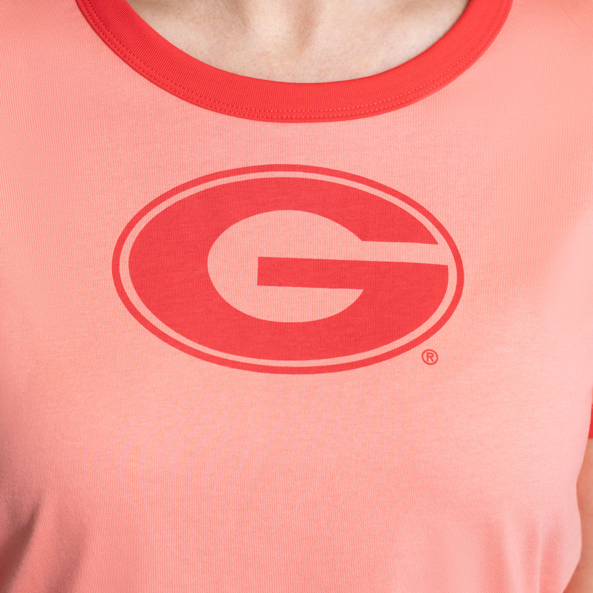 NORA RINGER TEE - Univ. of Georgia Bulldogs