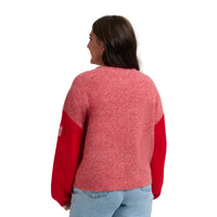 SIDNEY MARLED CREWNECK SWEATER - Washington Univ. Bears