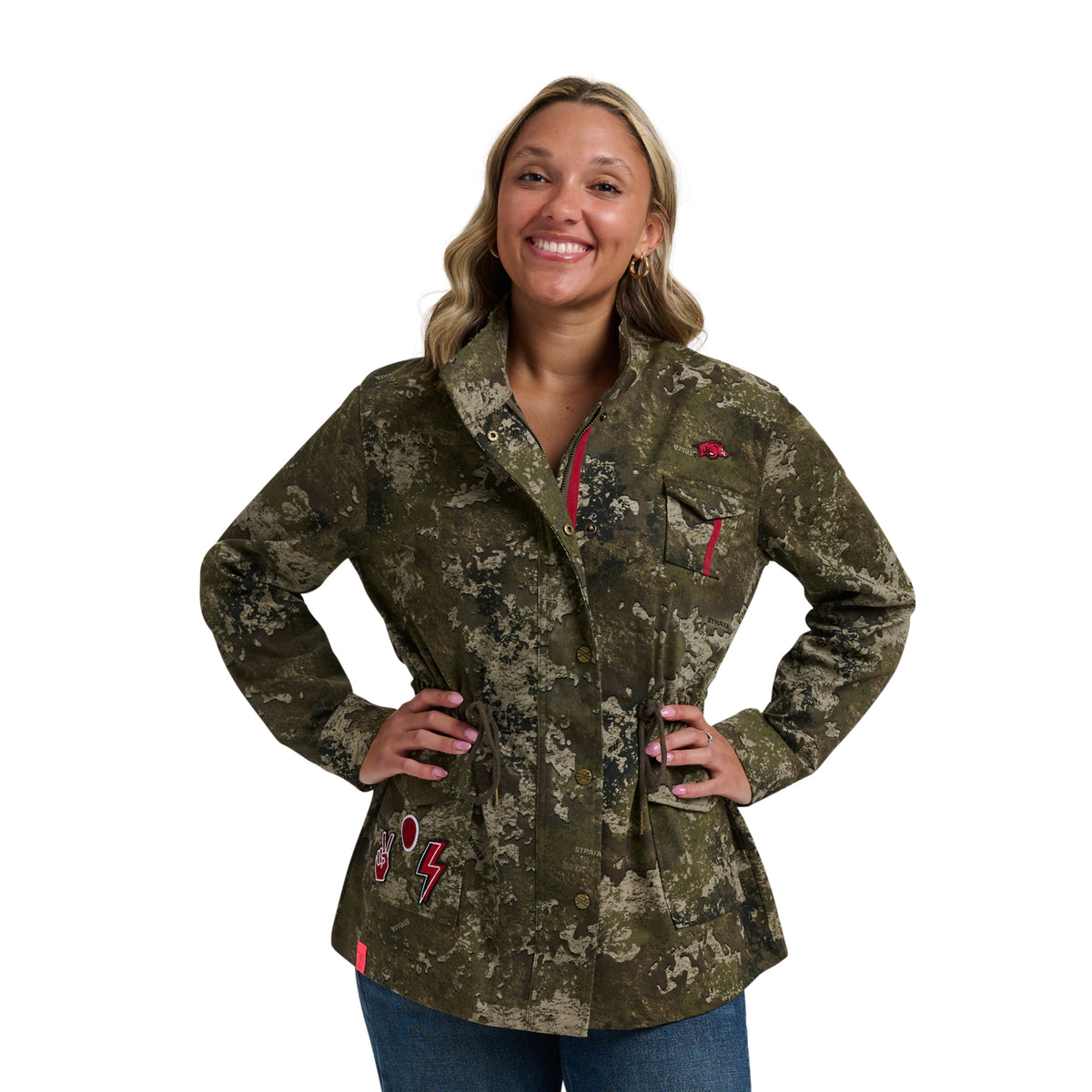 WALLACE CLASSIC CAMO FIELD JACKET - Univ. of Arkansas Razorbacks