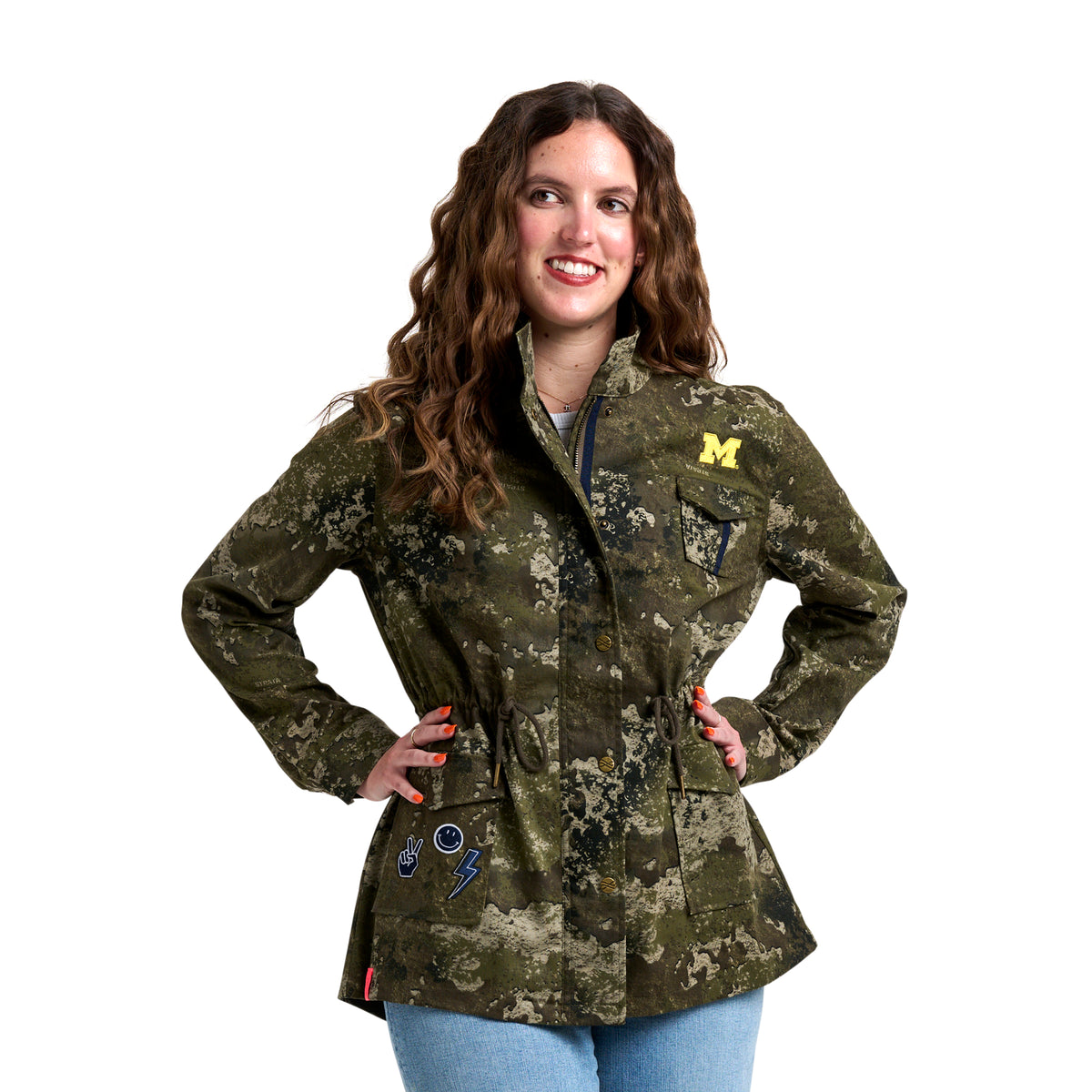WALLACE CLASSIC CAMO FIELD JACKET - Univ. of Michigan Wolverines