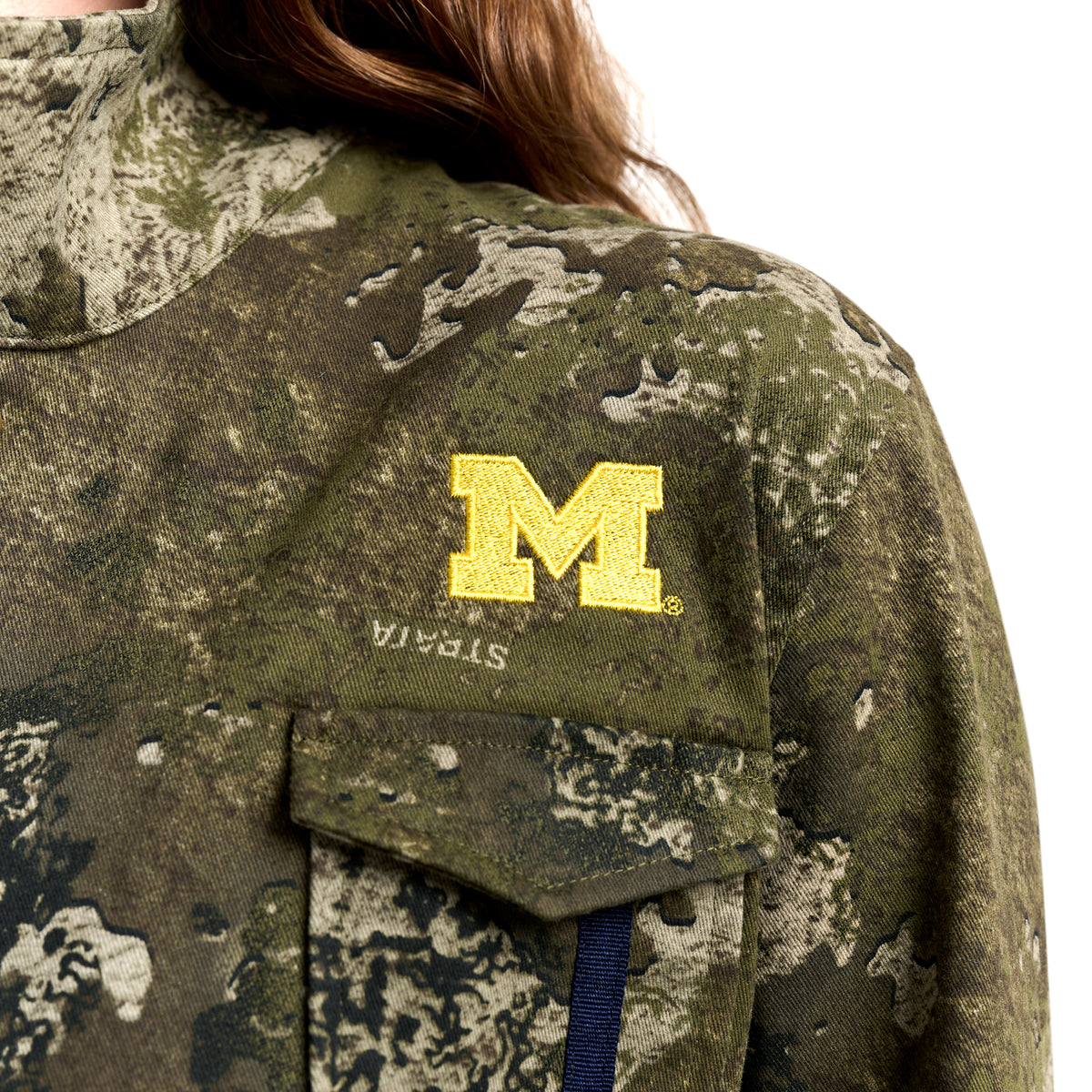 WALLACE CLASSIC CAMO FIELD JACKET - Univ. of Michigan Wolverines