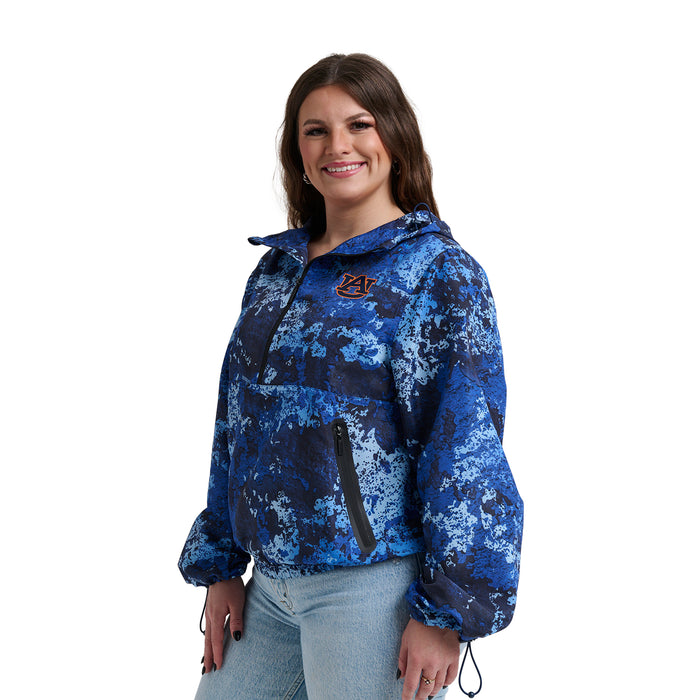 WENDY FASHION CAMO H2O HALF-ZIP - AUBURN UNIV. TIGERS