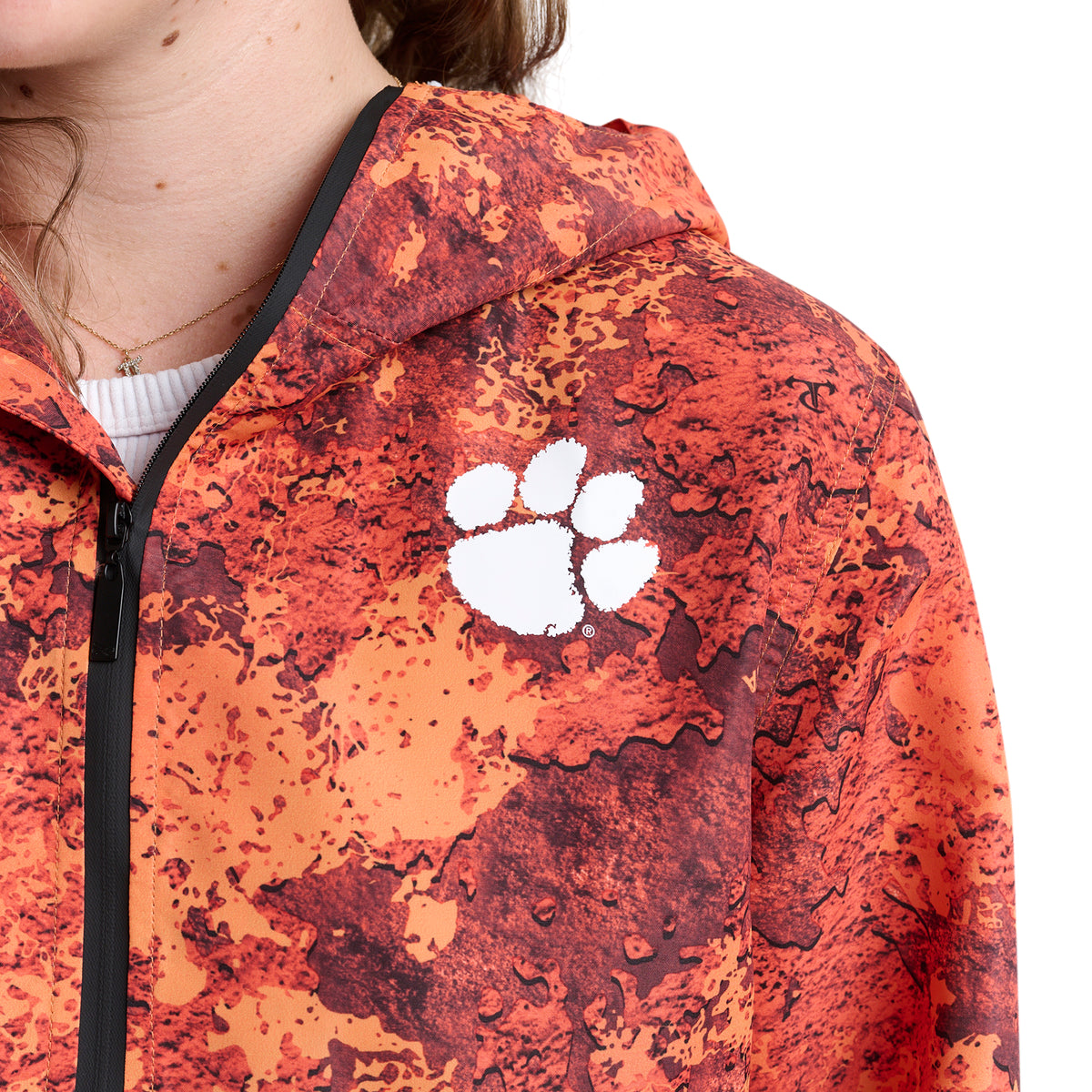 WENDY FASHION CAMO H2O HALF-ZIP - Clemson Univ. Tigers