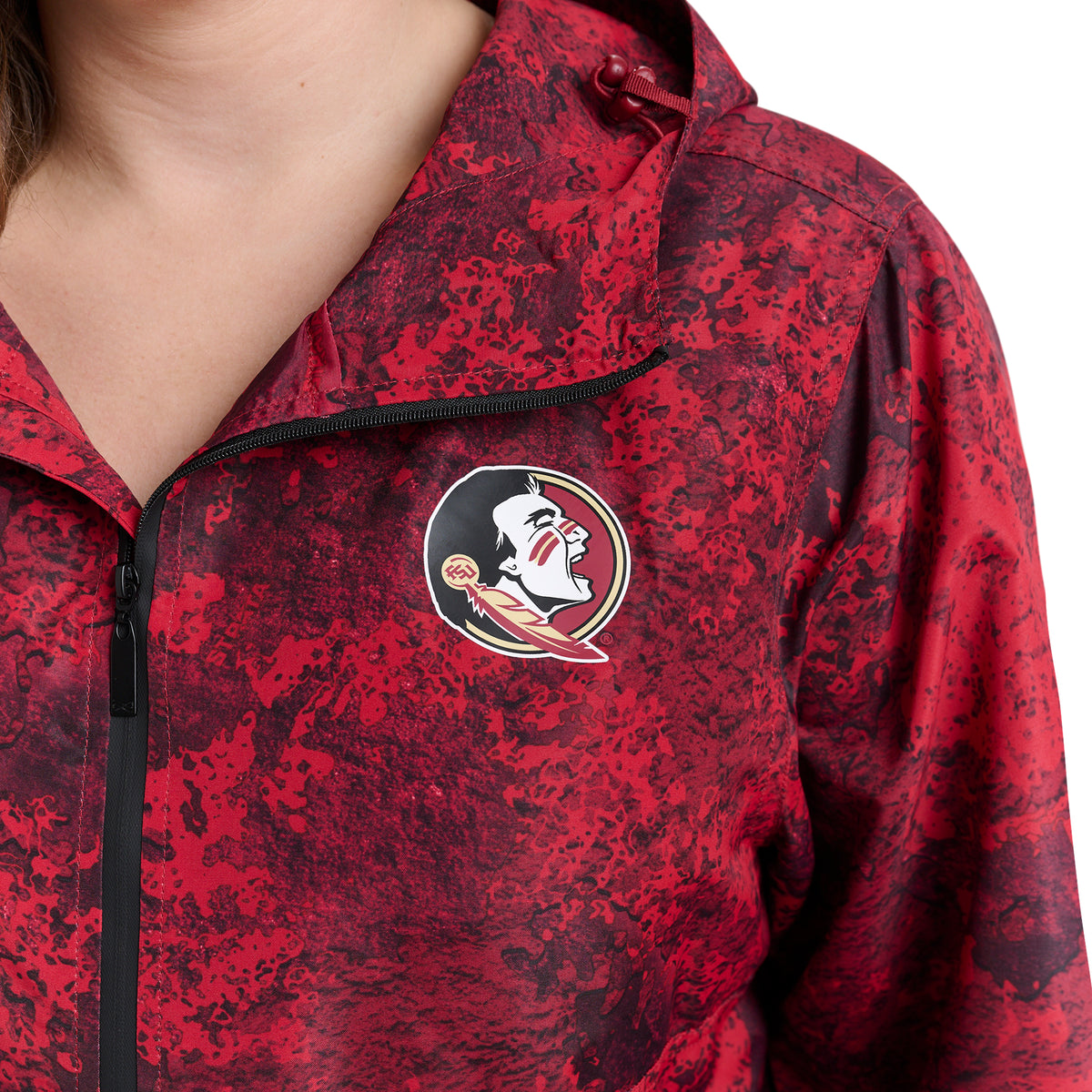 WENDY FASHION CAMO H2O HALF-ZIP - Florida State Seminoles