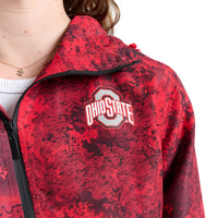WENDY FASHION CAMO H2O HALF-ZIP - The Ohio State Univ. Buckeyes