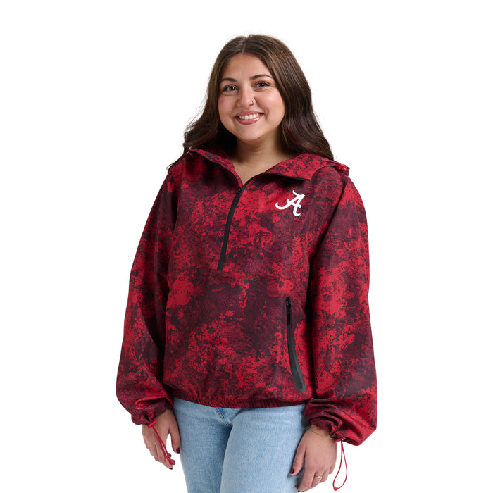 WENDY FASHION CAMO H2O HALF-ZIP - Univ. of Alabama Crimson Tide
