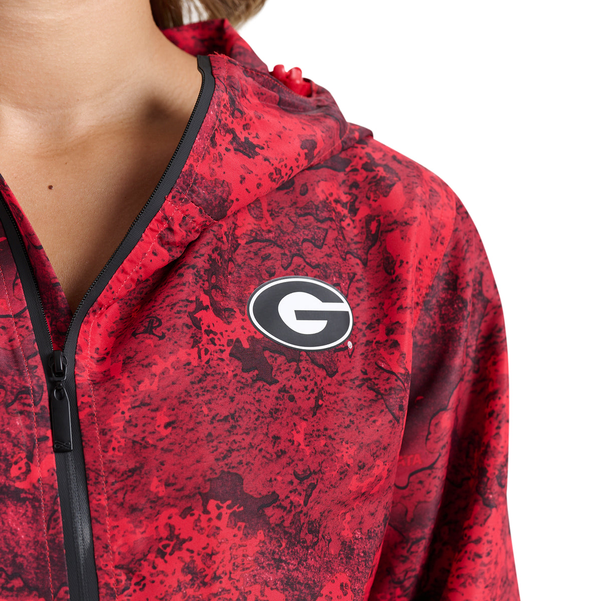 WENDY FASHION CAMO H2O HALF-ZIP - Univ. of Georgia Bulldogs