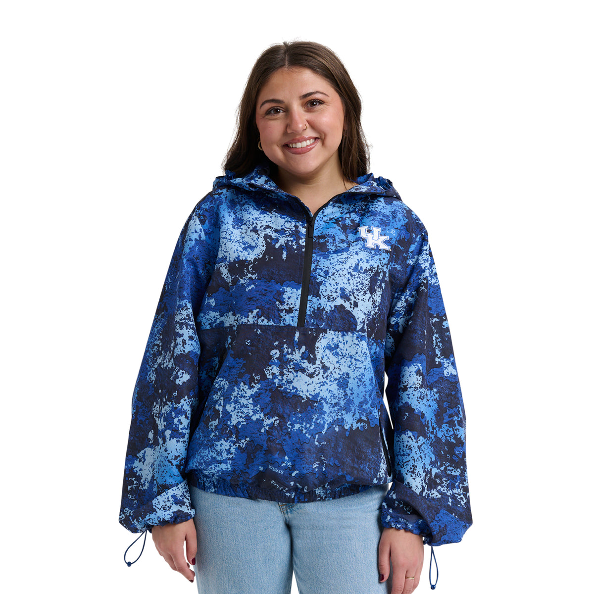 WENDY FASHION CAMO H2O HALF-ZIP - Univ. of Kentucky Wildcats