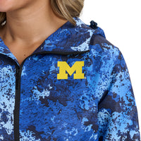 WENDY FASHION CAMO H2O HALF-ZIP - Univ. of Michigan Wolverines