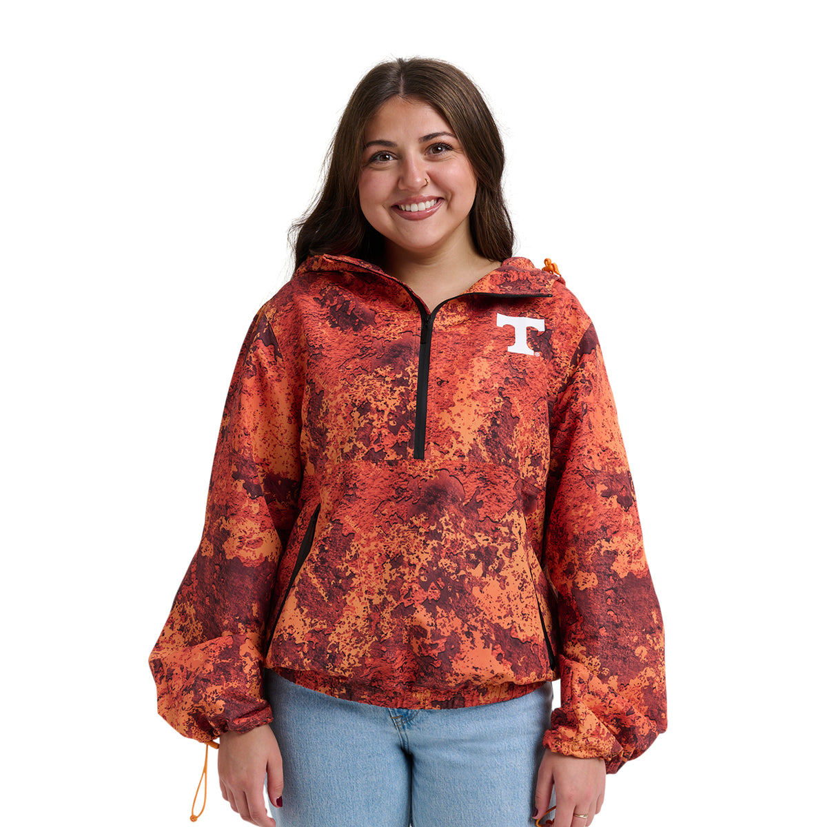 WENDY FASHION CAMO H2O HALF-ZIP - Univ. of Tennessee Volunteers
