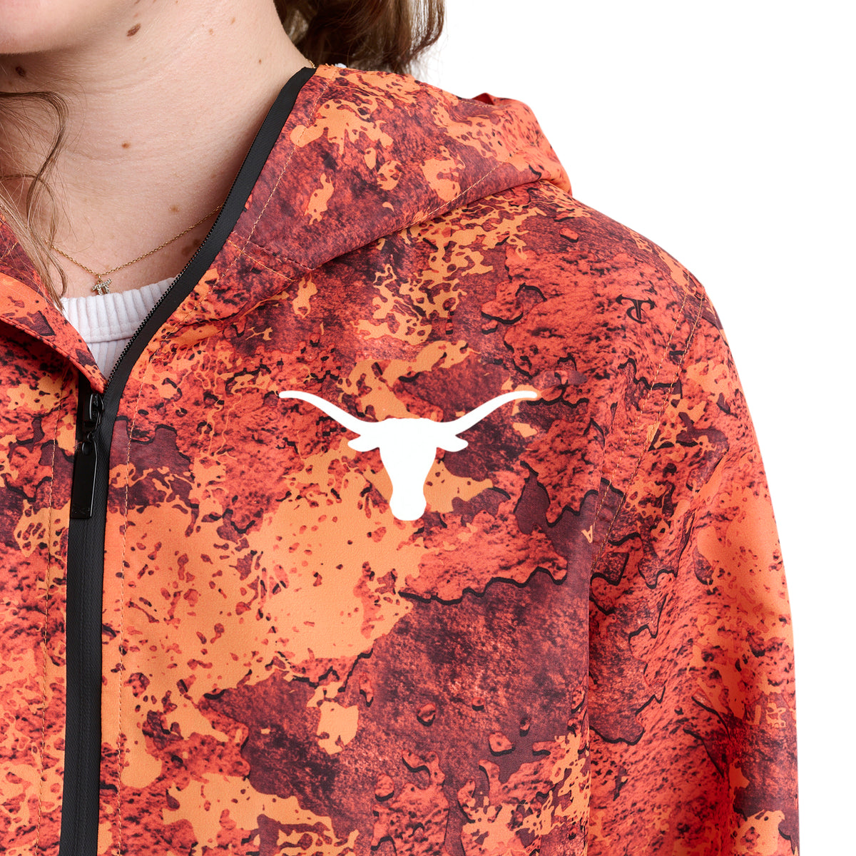 WENDY FASHION CAMO H2O HALF-ZIP - Univ. of Texas Longhorns