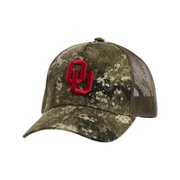 WHIT CLASSIC CAMO TRUCKER HAT - Univ. of Oklahoma Sooners