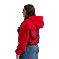 WILLOW FASHION CAMO SHERPA HOODIE - The Ohio State Univ. Buckeyes