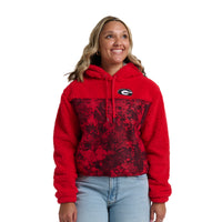 WILLOW FASHION CAMO SHERPA HOODIE - Univ. of Georgia Bulldogs