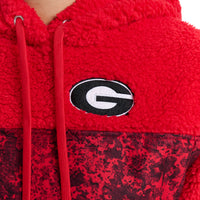WILLOW FASHION CAMO SHERPA HOODIE - Univ. of Georgia Bulldogs