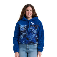 WILLOW FASHION CAMO SHERPA HOODIE - Univ. of Kentucky Wildcats