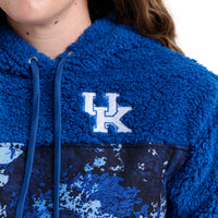 WILLOW FASHION CAMO SHERPA HOODIE - Univ. of Kentucky Wildcats