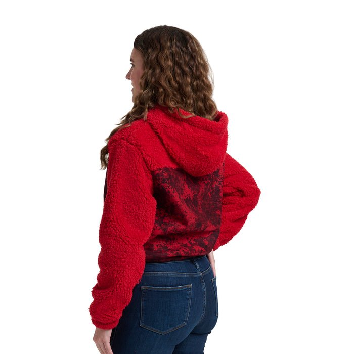 WILLOW FASHION CAMO SHERPA HOODIE - Univ. of Oklahoma Sooners