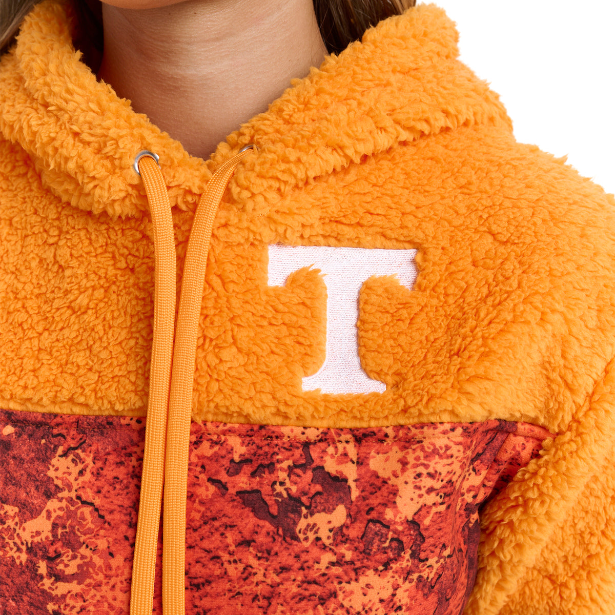 WILLOW FASHION CAMO SHERPA HOODIE - Univ. of Tennessee Volunteers