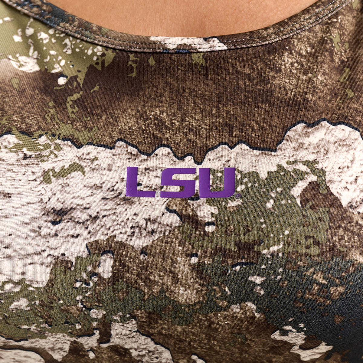 WINONA CLASSIC CAMO SPORT DRESS - Louisiana State Univ. Tigers
