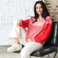 SIDNEY MARLED CREWNECK SWEATER - The Ohio State Univ. Buckeyes