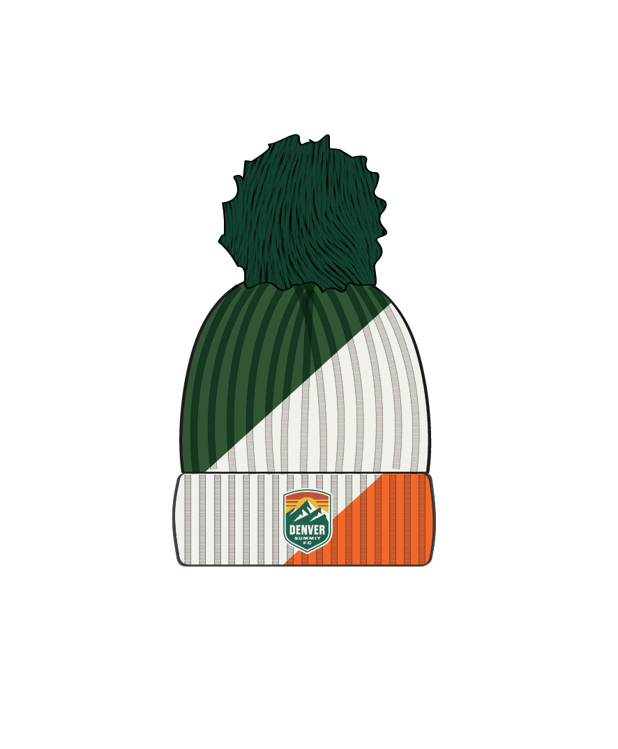 ARABELLA COLOR BLOCKED POM WITH MINI PATCH - Denver Summit FC
